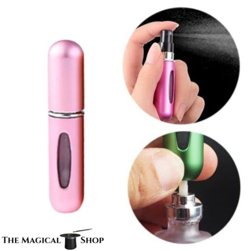 Portable Perfume Refillable Bottle Spray demo